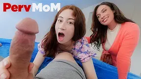 Ava Davis & Kaylee Lang & Jay Rock in Meet My Homecumming Date - PervMom