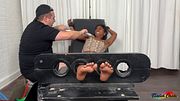 TICKLISH CHICKS - Lady Phoenix Gets Her Sensitive Spots Worked Over While Fighting the Tickles