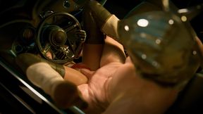 Cindy Aurum - Blonde Mechanic Needs a Fix for Her Wet Pussy