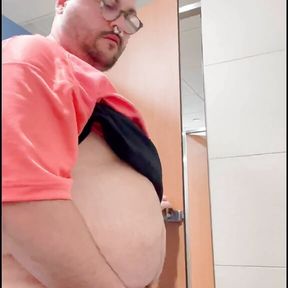 A horny Bull in public toilets, gyms, trains and lots of cum.