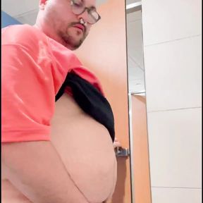 A horny Bull in public toilets, gyms, trains and lots of cum.