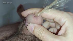 Super up Close Piss Play Watch My Pee Hole Pee!