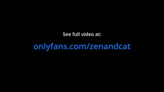 Sensual REVERSE PEGGING - Real Couple strap-on fuck in thigh high socks