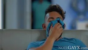 Adrian Hart Caught Smelling Zeno Rey's Underwear Before Intense Gay Blowjob Session