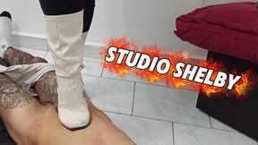 STOMPING AND JUMPING on my neighbor's chest and penis. - cook trampling - Slave Training - Atenna Shelby bbw P1