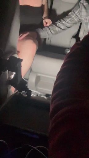 The second of 4 guys I fucked in the back seat - he didn&#039;t know he was getting sloppy seconds