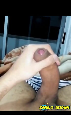 Pov big dick jerking off