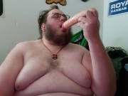 Big ol dick suckin