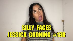 Silly Faces Jessica Gooning #13B: Surrender to Bratty Silly Faces (Animated)