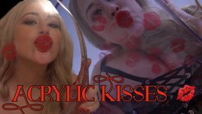 Lipstick Acrylic Chair - POV kisses