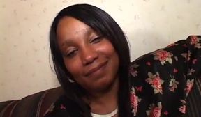 ebony milf krystyle with booty cleavage likes to shake her biscuits