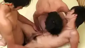 Young Asian Twinks Explore Hot Three-Way Blowjob Fun – Steamy Gay Action 18+