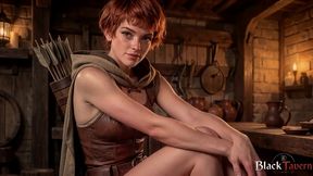 a brigand tried to rob my tavern, so i taught that filthy bitch a lesson with my big dick [ai]