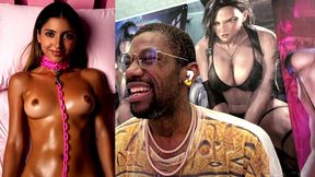 beautiful oily bronze skinned stepdaughter has a tighter pussy than stepmommy, ai generated