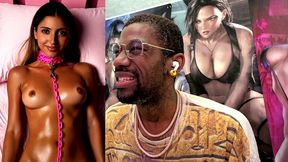 beautiful oily bronze skinned stepdaughter has a tighter pussy than stepmommy, ai generated