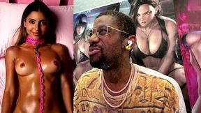 beautiful oily bronze skinned stepdaughter has a tighter pussy than stepmommy, ai generated