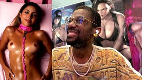 beautiful oily bronze skinned stepdaughter has a tighter pussy than stepmommy, ai generated
