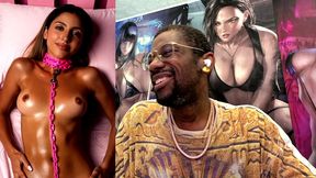 beautiful oily bronze skinned stepdaughter has a tighter pussy than stepmommy, ai generated