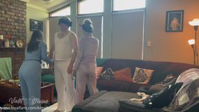 Sissy Sleepover ft Goddex Devine and Sissy Brittany