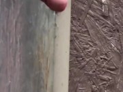 Cum Join Me At This Outdoor Gloryhole So We Can Make A Mess Together Pissing & Cumming Outdoors