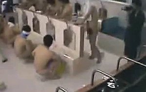 Japanese teen losers her clothes at spa