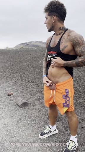 GAY PISS in the volcano zone💦