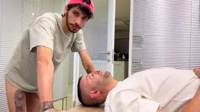 Sexy Middle Eastern Guy DOMINATES and HUMILIATES inexperienced Sub- spit roast , deep throat training , piss drinking