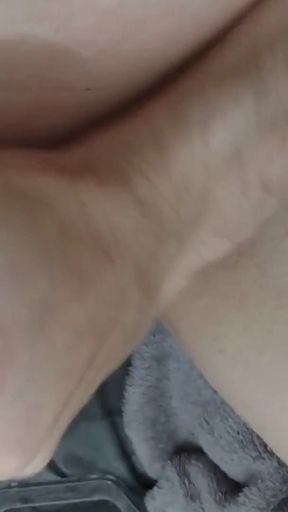 Powerful moment from "Cumming handsfree from Prostate Massager and Muscle Massaging Gun"