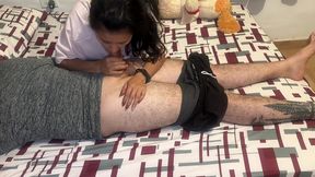 enganando a mi esposa con mi vecina sexy mientras ella no estaba