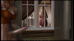 milf breeder [ futa ntr hentai game ] ep.1 caught masturbating to the neighbour and deepthroat with my teacher !
