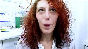 Redhead MILF Masturbates at Dr  Dirty