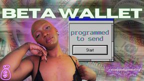 Beta Wallet Programmed To Send