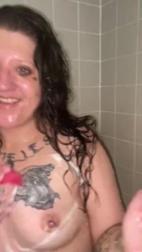 Taking a Shower to my Cuckold Husband about wanting a Bull