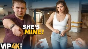 Big white dick clip with skillful Charlie Dean and Nicole Rae from Hunt4k
