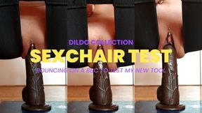ASMR Testing my New Sexchair with a BBC Dildo