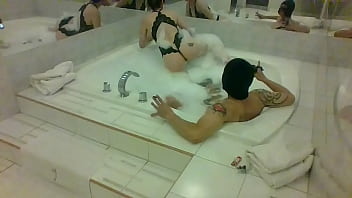 A horny visit to a Hotel Jacuzzi turns into a BEHIND THE SCENES VIDEO.... ENJOY!!!