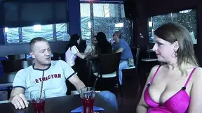 EXPERIENCED LADY with huge natural boobs loves huge rod in her mouth and snatch