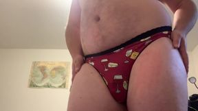 Caging up and Showing off Some Different Panties!