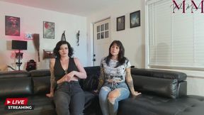 Who Gives The Best Atomic Live Stream! Amethyst Mars and Mia Hope 4k