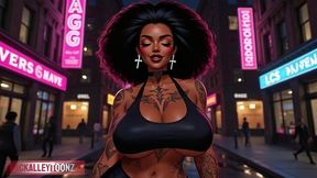 thick curvy boss babe making time for a shower quickie