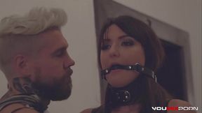 Hot BDSM Threesome w/ Helena Valentine and Suzie Rainbow