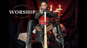 Conditioned to worship my LEATHER