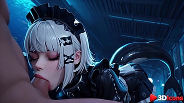 Ellen Jo has sex with her “sugar daddy” at the oceanarium [AI]