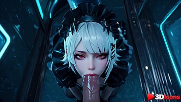 Ellen Jo has sex with her “sugar daddy” at the oceanarium [AI]
