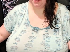 Beautiful brunette with big boobs jerk off instrucions