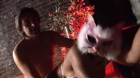 Ebony kitty in search of love