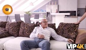 vip4k old guy promises tired girl money in exchange for anal hookup