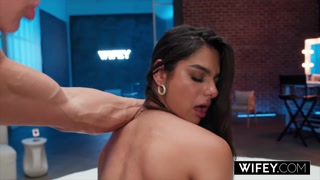 WIFEY Gorgeous Young Wife Misty Addams Gets Fucked Hard While Hubby Watches