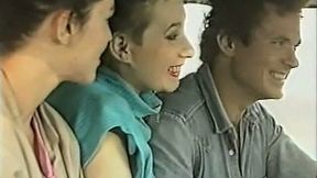 Naughty wench rides her lover's dick reverse cowgirl style