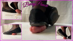 Unaware Dirty Flats Shoejob And Cock Trampling - Cockbox - Cock Crush - Dangling - Foot Fetish - Cumshot - 1080HD